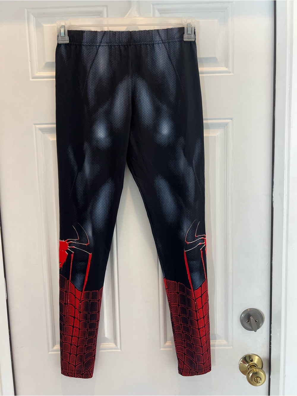 Spider Man Women Legging Black And Red Size S  # 993